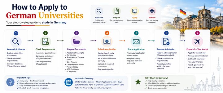 How to Apply to German Universities: Complete Step-by-Step Guide for International Students