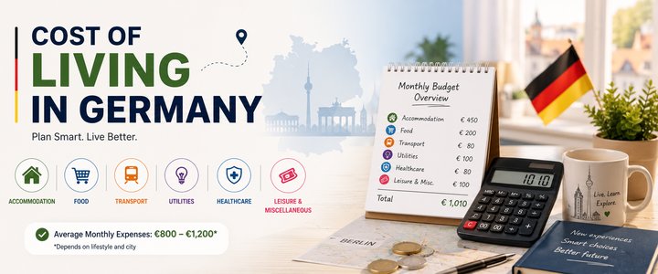 Cost of Living in Germany for International Students