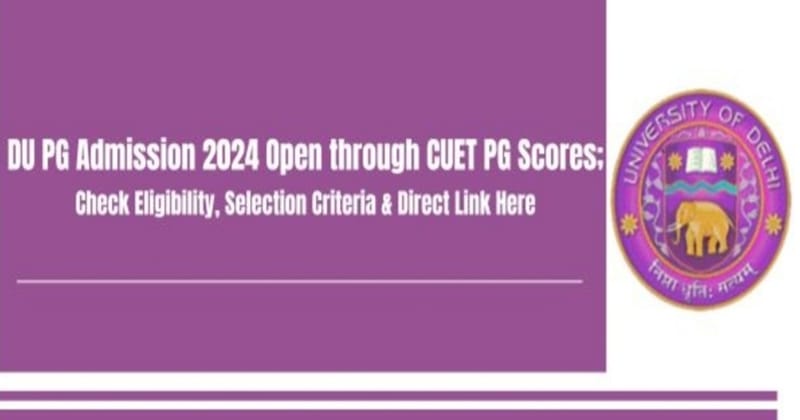 Admission.uod.ac.in registration deadline for DU PG Admission 2024 is tomorrow; costs