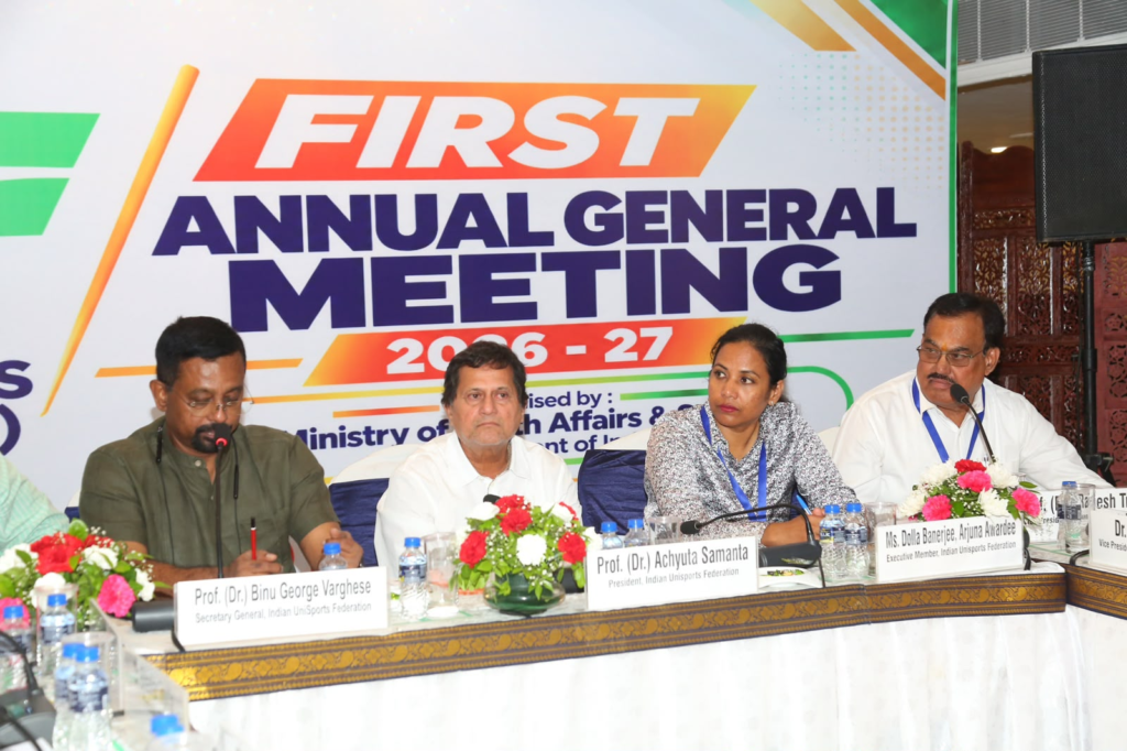 Achyuta Samanta Elected First President of Indian UniSport Federation