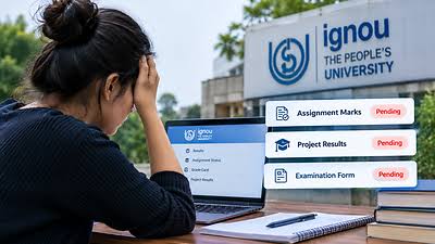 IGNOU Students Flag Pending Assignment Marks and Project Results