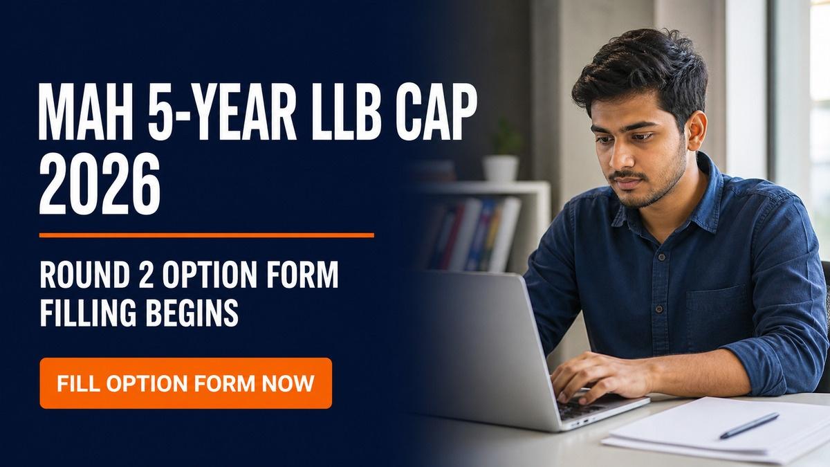 MH CET Law 2026 5-Year LLB Round 4 Merit List to Be Released Tomorrow