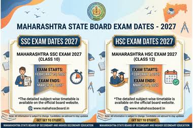 Maharashtra Board Exam Dates 2027: Check SSC and HSC Schedule