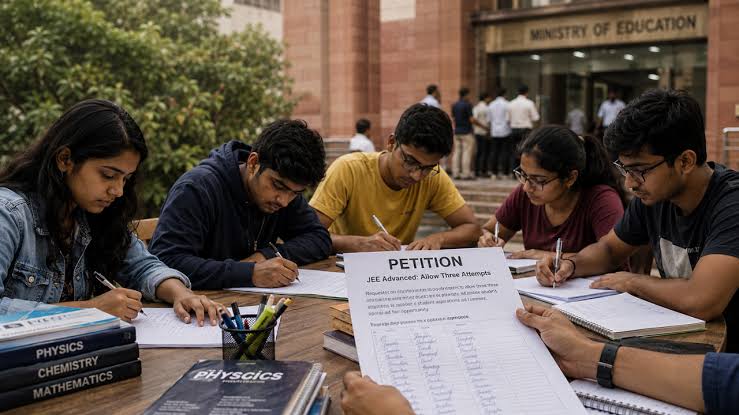 Students Petition Education Ministry for Extra Attempt in JEE Advanced