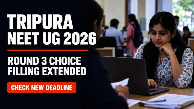 Tripura NEET UG 2026 Round 3 Choice Filling Deadline Revised