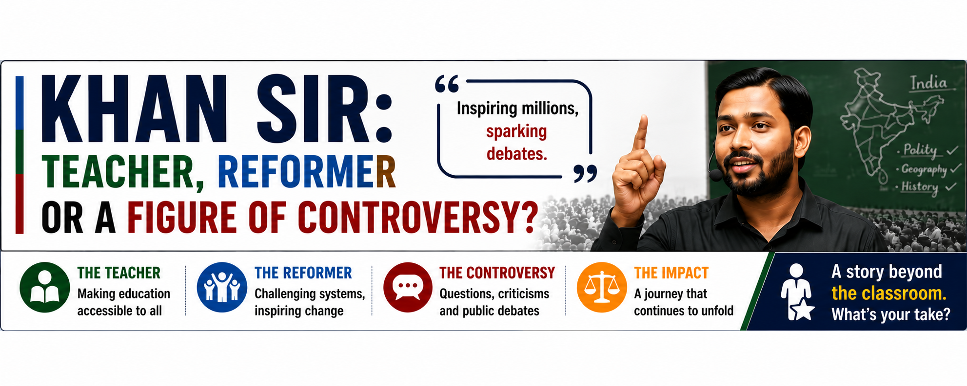 Khan Sir: Teacher, Reformer Or A Figure Of Controversy?