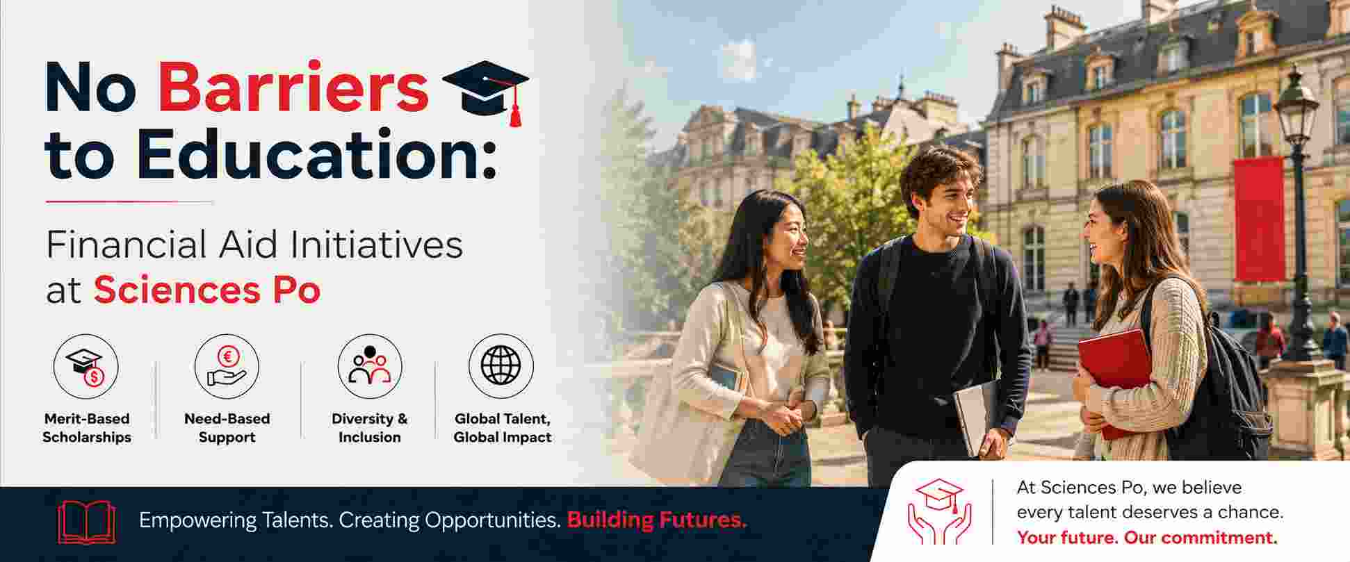 No Barriers to Education: Financial Aid Initiatives at Sciences Po