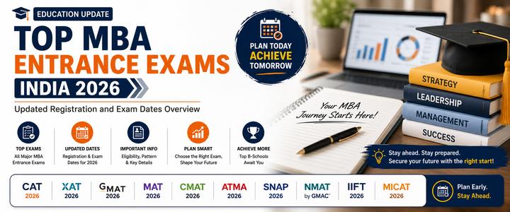 Top MBA Entrance Exams 2026: Updated Registration and Exam Dates Overview