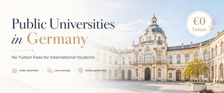 Public Universities in Germany with No Tuition Fees for International Students