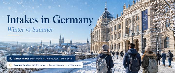 Intakes in Germany: Winter vs Summer Intake for International Students