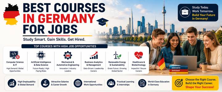Best Courses in Germany for Jobs: Degrees With Strong Career Prospects